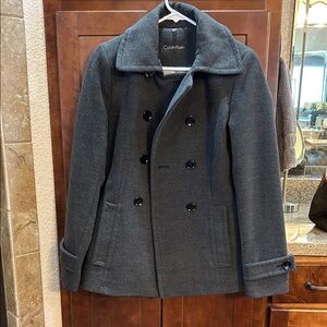 Calvin Klein Charcoal Women’s Peacoat